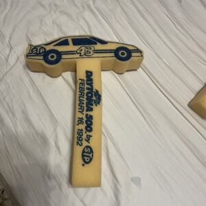 Racing Collectable: 1992 Daytona 500 Richard Petty #43 STP Foam Car Souvenir